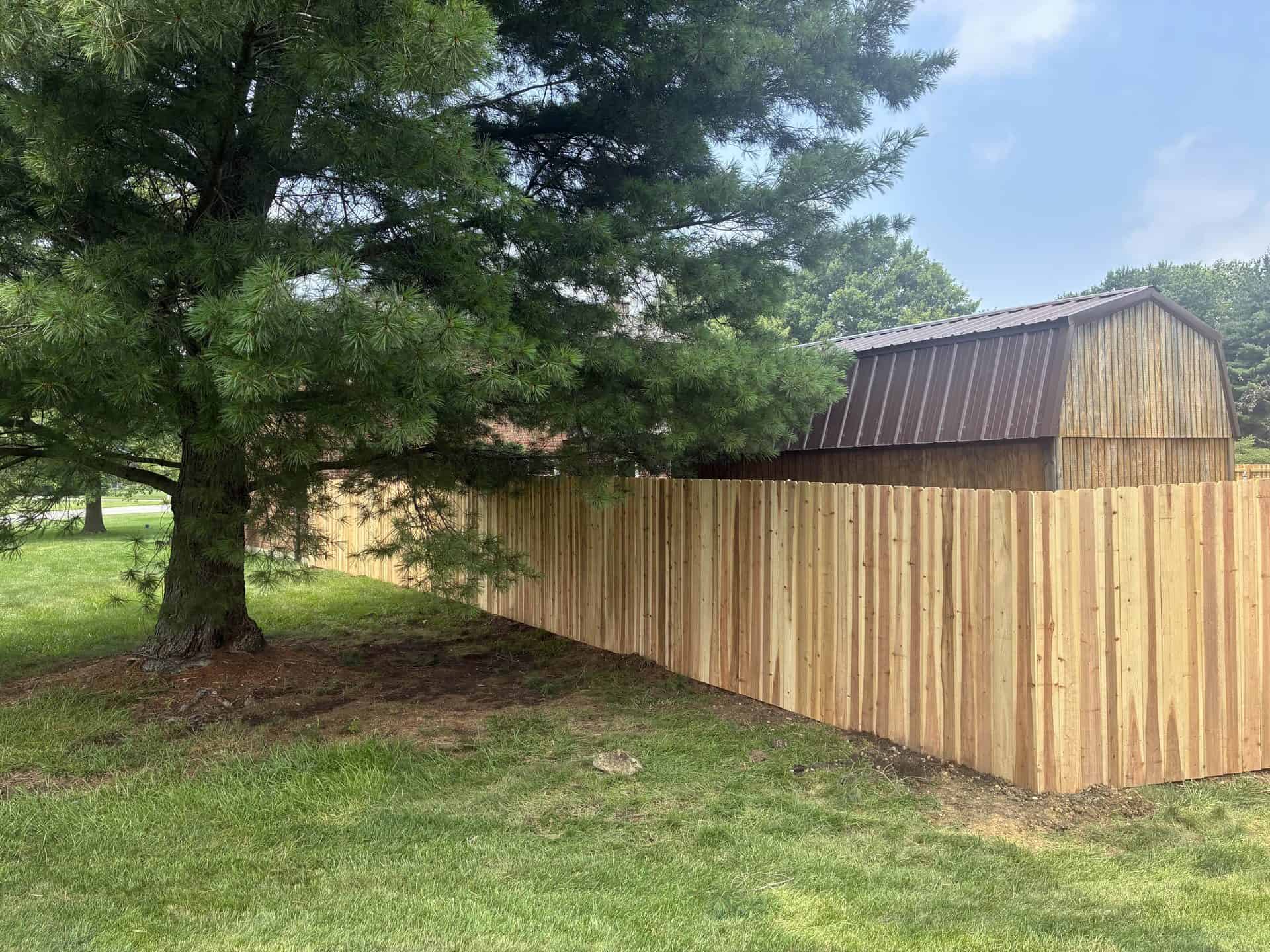 Fence installation in Verona, OH