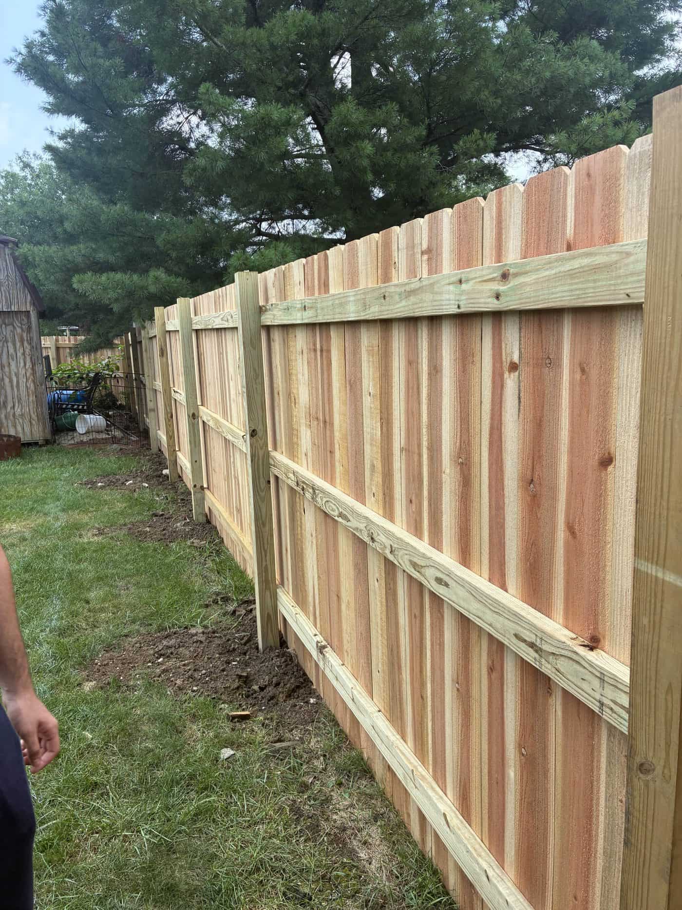 New Fence Installation