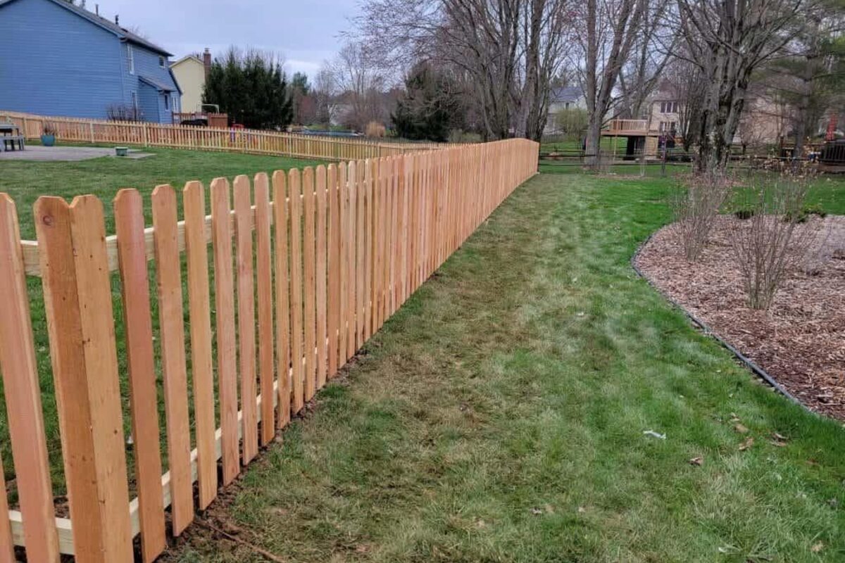 Residential Picket Fence